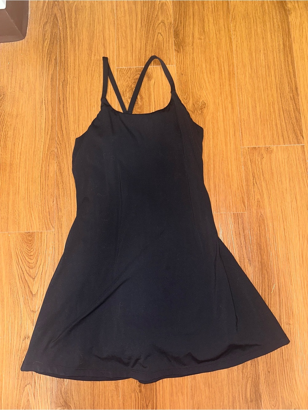 Altar’d State Revival Black A-Line Women's Active Dress